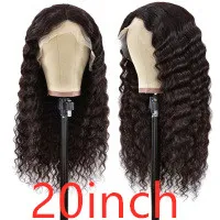T-Shaped Headgear Lace T Part Lace Wig Hair-Stitched Headgear - 20Inch