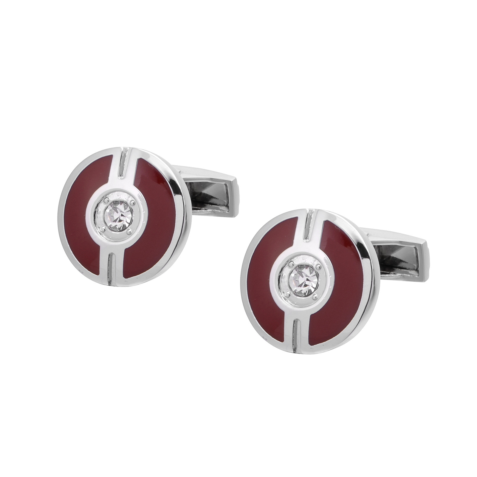 Diamond Business French Cufflinks, picture 2 of 4