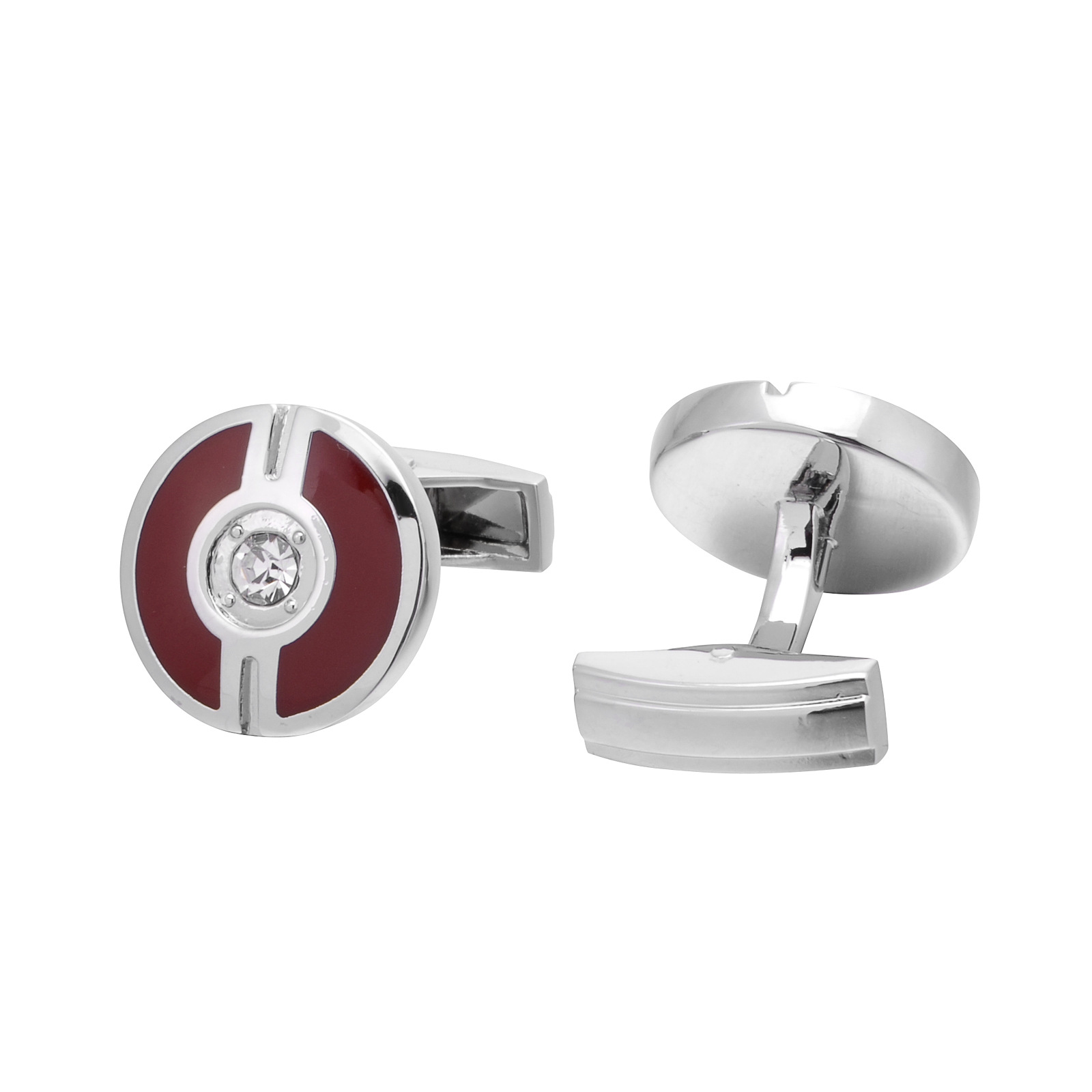 Diamond Business French Cufflinks
