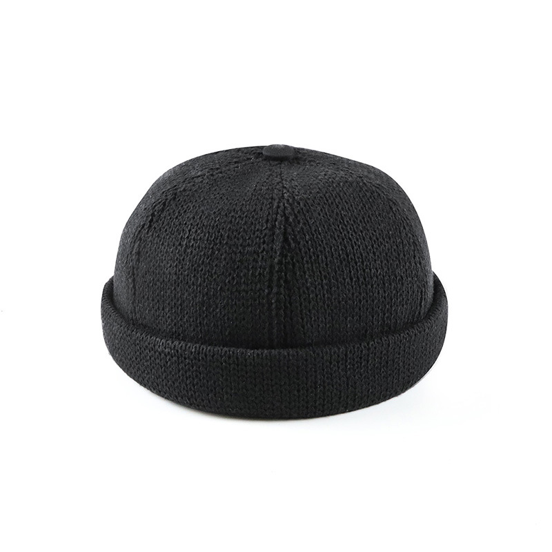 Melon Hat Hip Hop Personality TrendMen And Women Landlord Ruffian Hat Without Eaves
