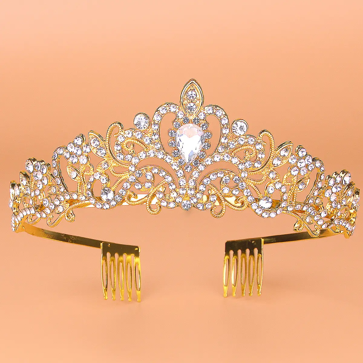 Crown New Rhinestone Headband Hair Accessories Wedding Jewelry Wedding Accessories