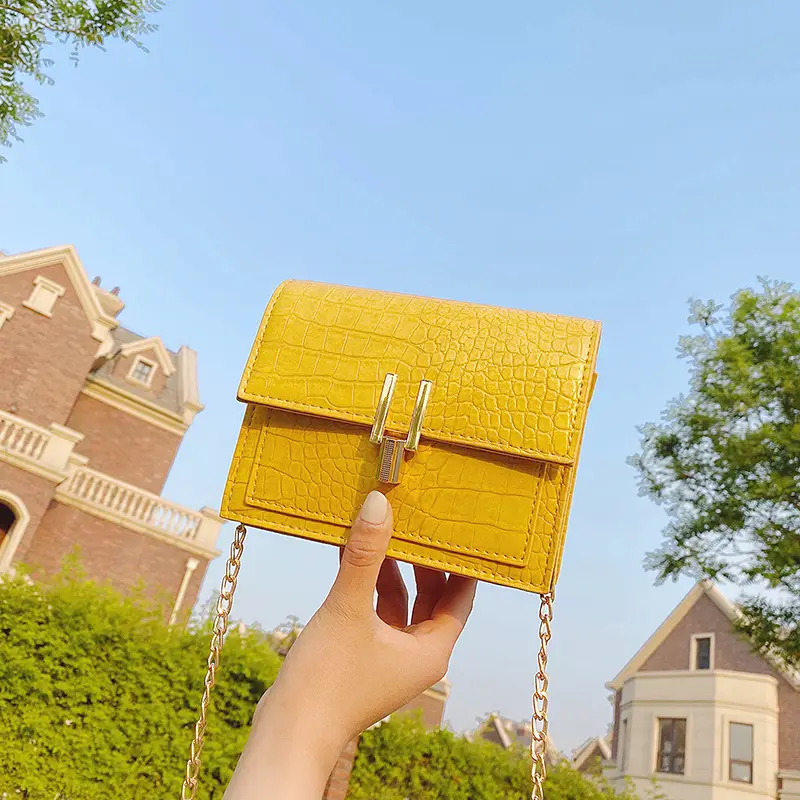 New All-Match Messenger Bag Single Shoulder Simple Fashion Small Square Bag