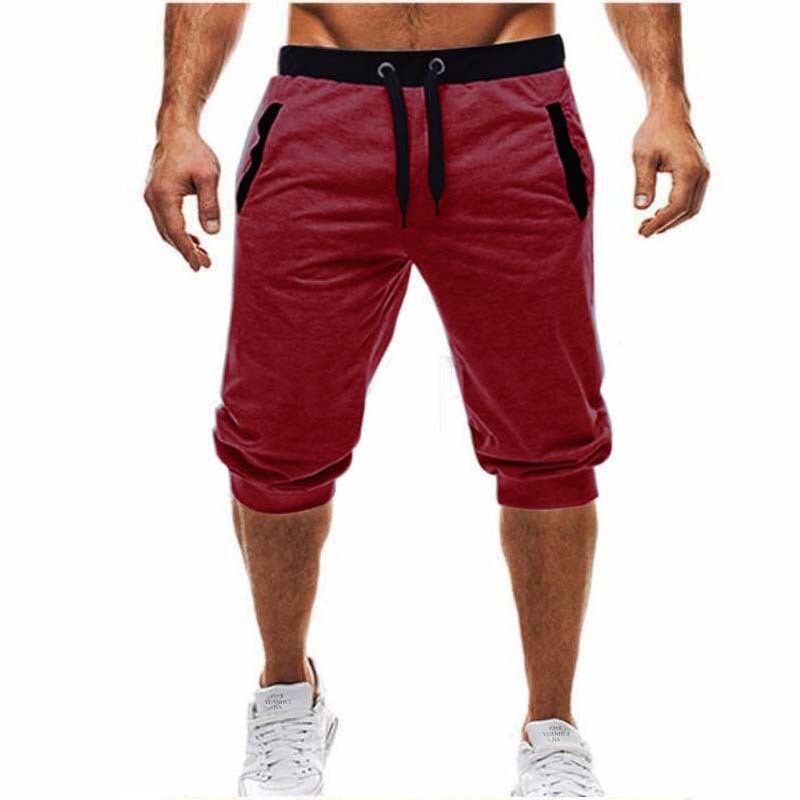 Title 3, Plus Size Casual Fitness Shorts, Cropped Sporth...