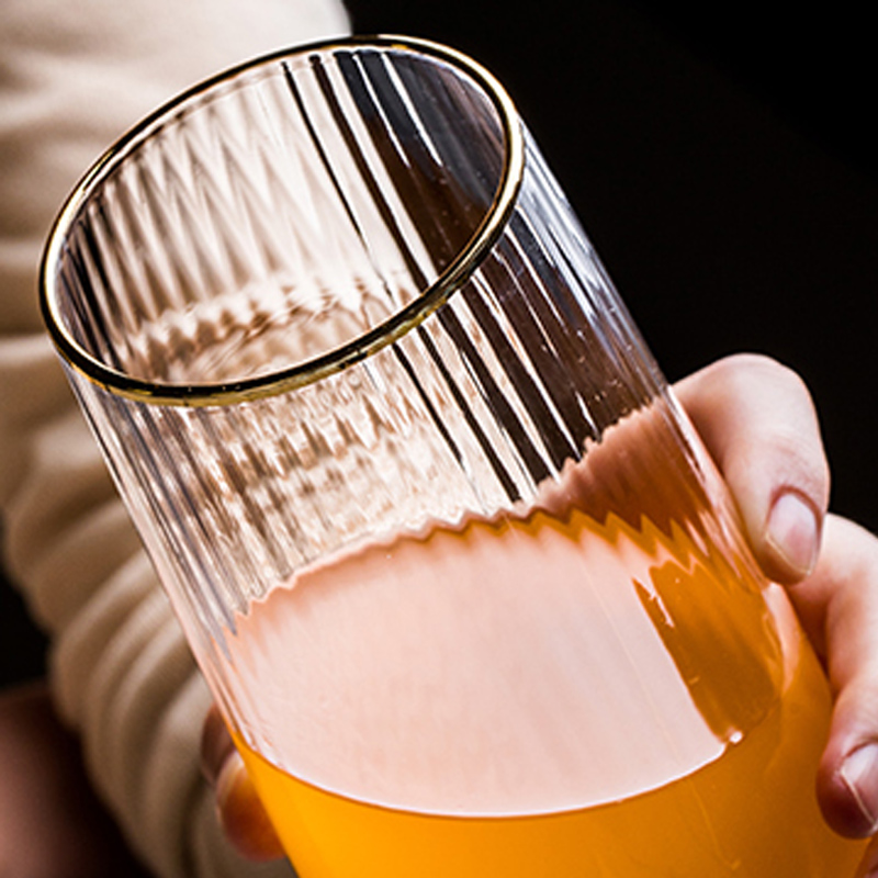 Title 2, Juice Drinks With Heat-Resistant Gilt Edges. En...