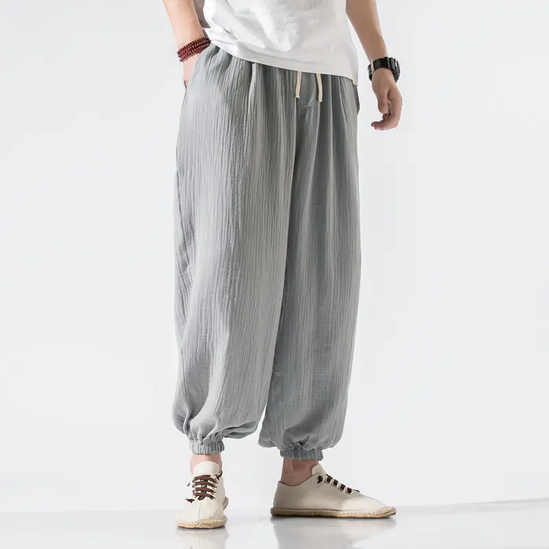 Thin Pants Plus Size Casual Harem Wide
