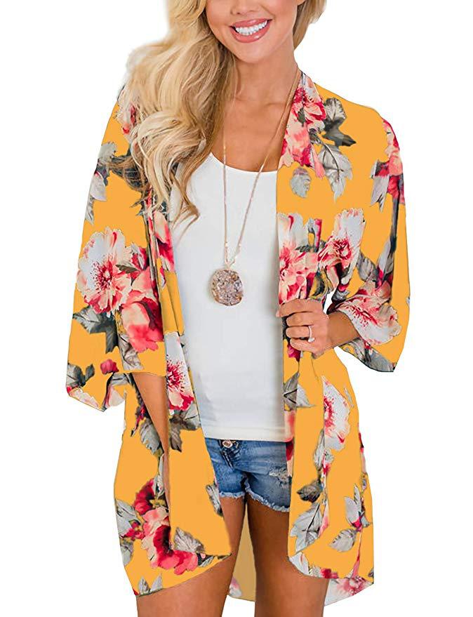 European And American Chiffon Sun Protection Cardigan