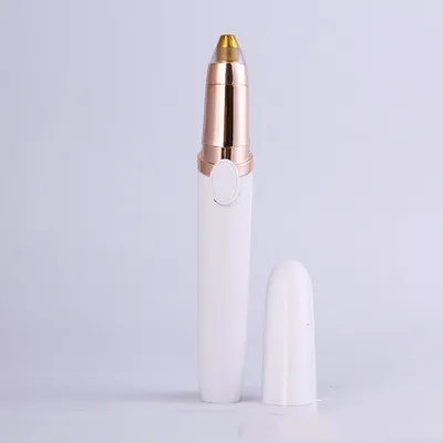 Eyebrow Trimmer Ladies Shaving Epilator Eyebrow Trimming Pencil Eyebrow Trimmer Mini Shaving White - Shop at LoveMi