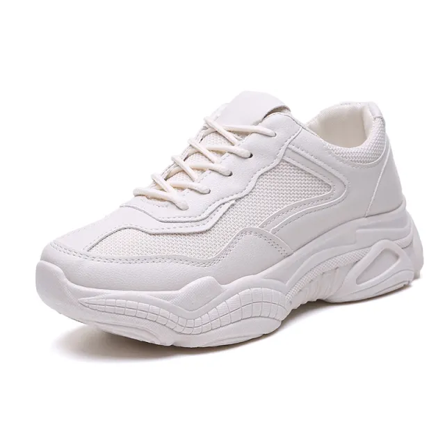 Net Red Soft Sole Casual Super Fire Sneakers Red - Shop at LoveMi