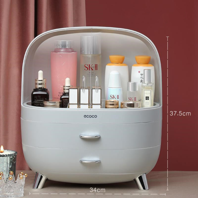 Cosmetic Storage Box Drawer Type Desktop Dustproof Rack - Image 7