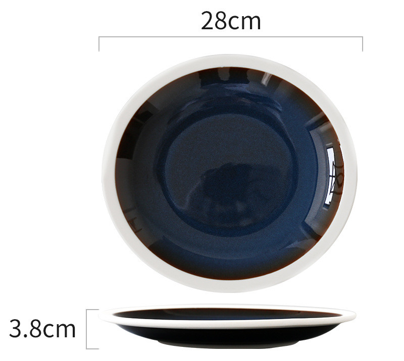 Retro Creative Ceramic Western Tableware