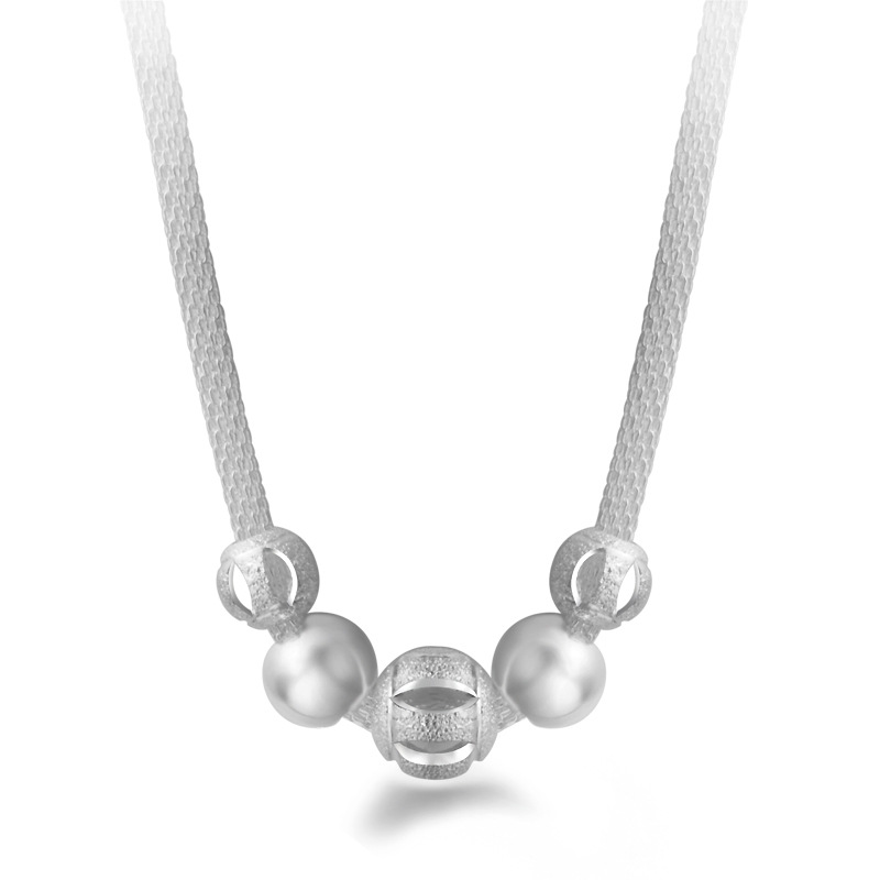 Fashion Jewelry Network Tube Car Flower Bead Necklace