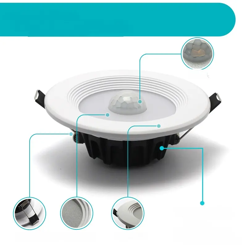 Infrared Body Sensing Down Light LED Intelligent