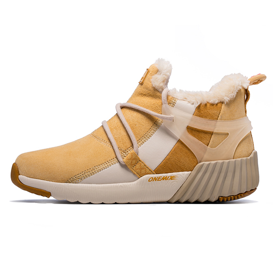 New Couple Mid High And Velvet Shoes Men's And Women's Sports Warm Snow Boots