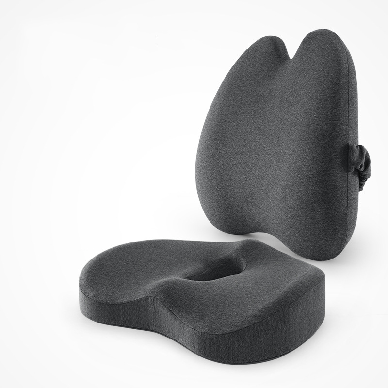 Premium Lumbar Support and Seat Cushion Set - Image 1 of 37