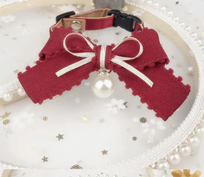 Jewelry Cats and Dogs Sweet Bow Hearts
