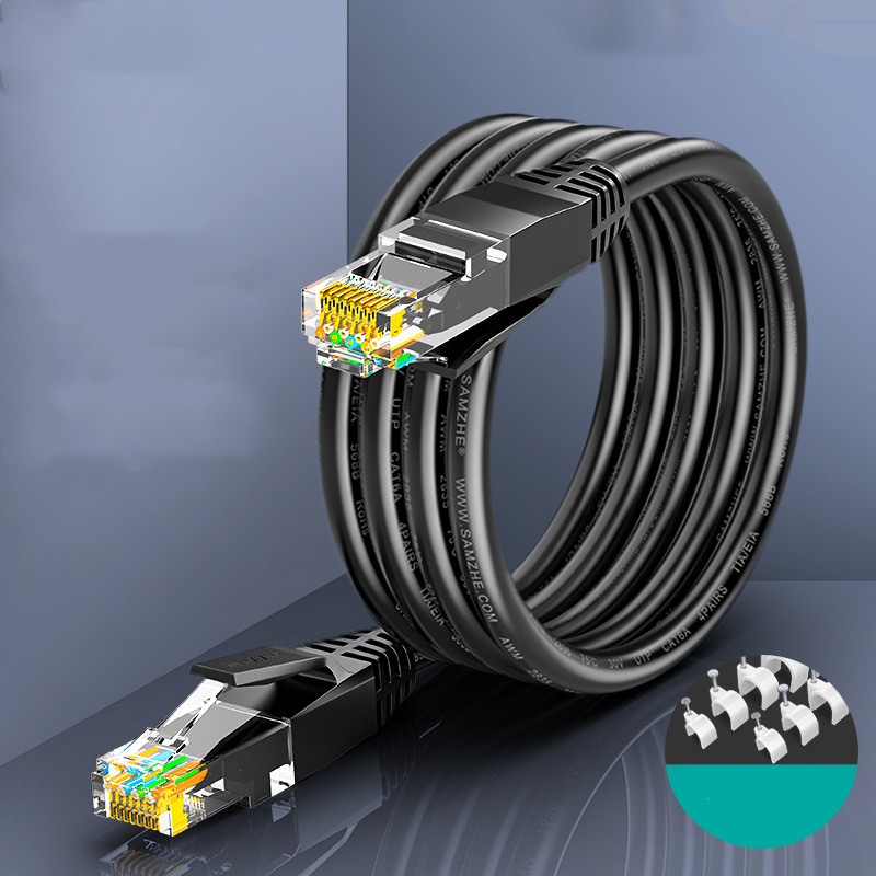 Six types of gigabit high-speed outdoor router computer broadband network cable