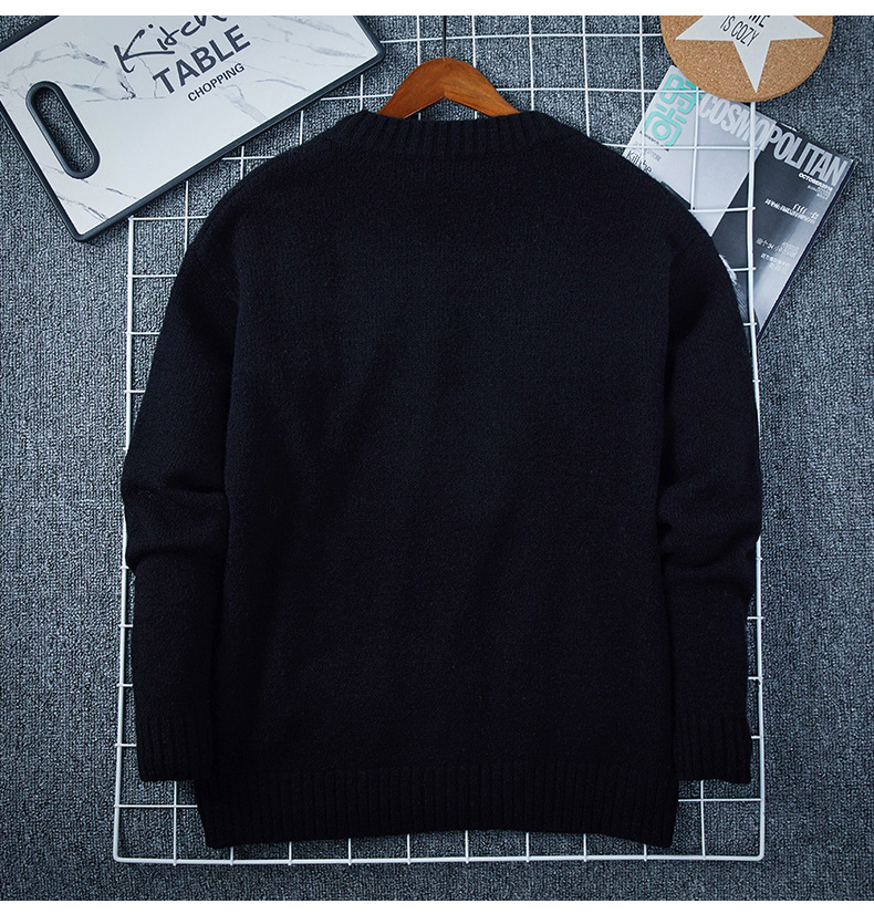 Men's Knitted Cardigan Sweater Casual Jacket