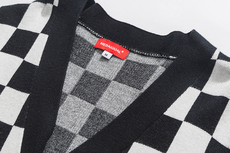 All-match Color Block Top Fashion Casual Sweater