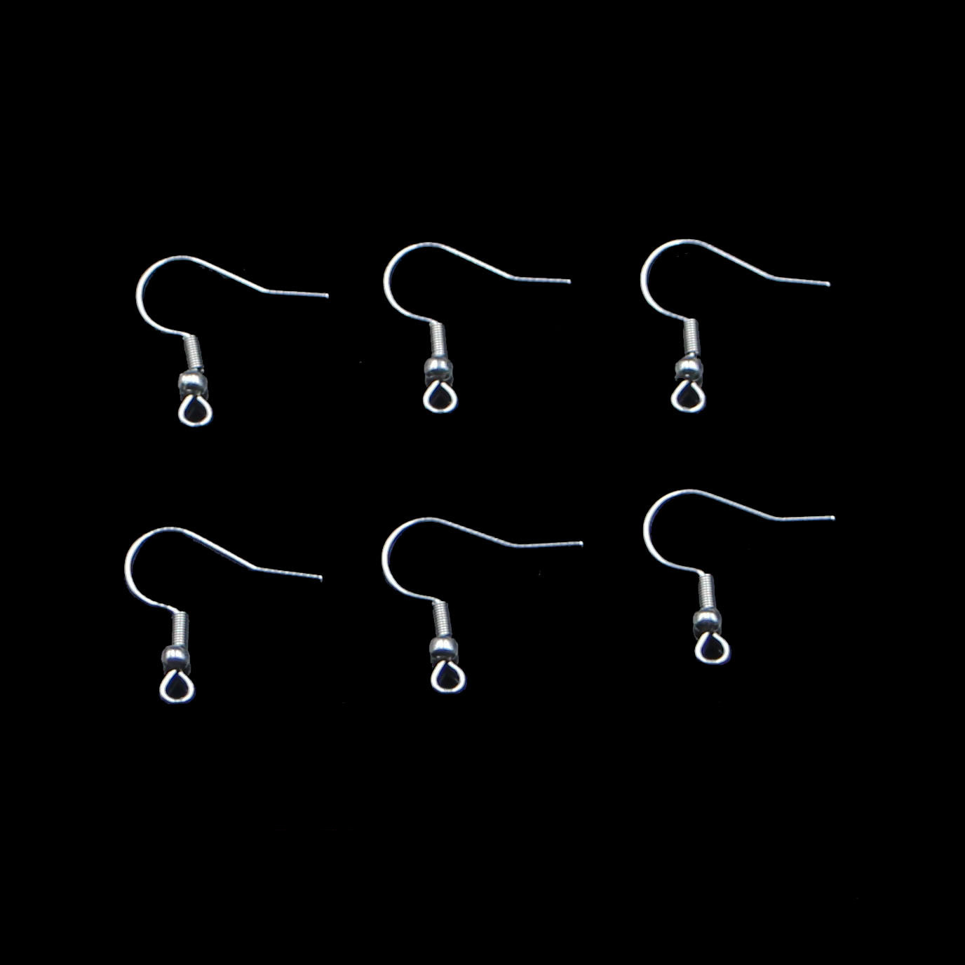 Stainless Steel Ear Hook DIY Retro Alloy 38 14mm Blowing Horn Pendant Earrings