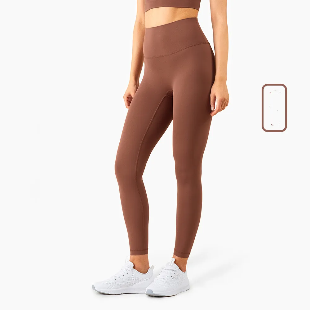 High Waist Sports Slim Fitness Yoga Pants - Ancient Copper
