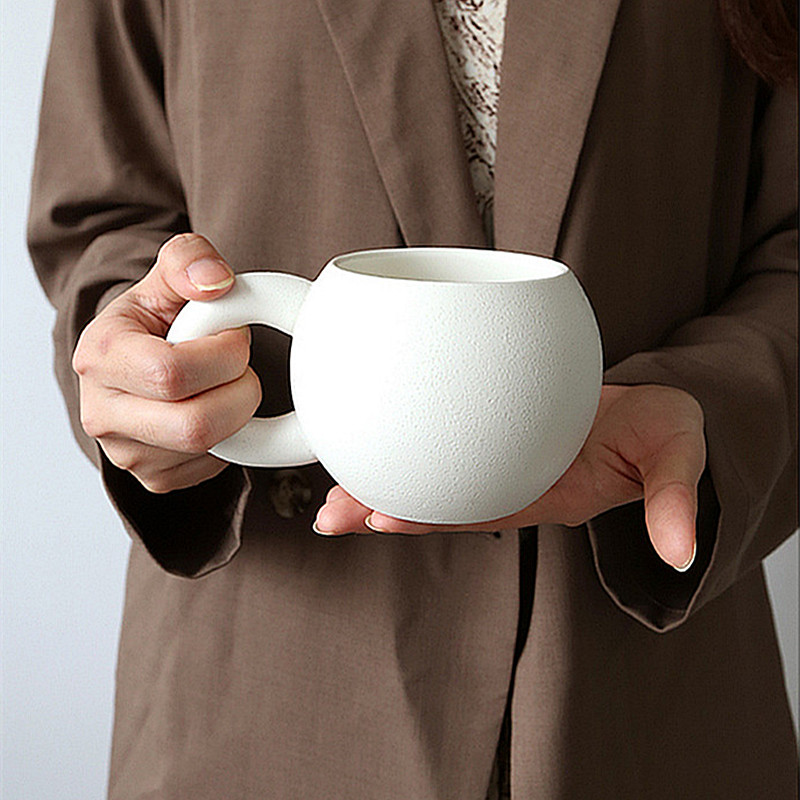Pot Belly Milk Breakfast Cup Japanese Mug