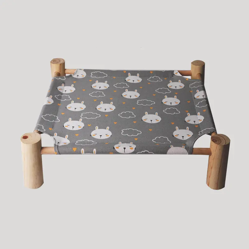 Removable And Washable Solid Wood Pet Dog