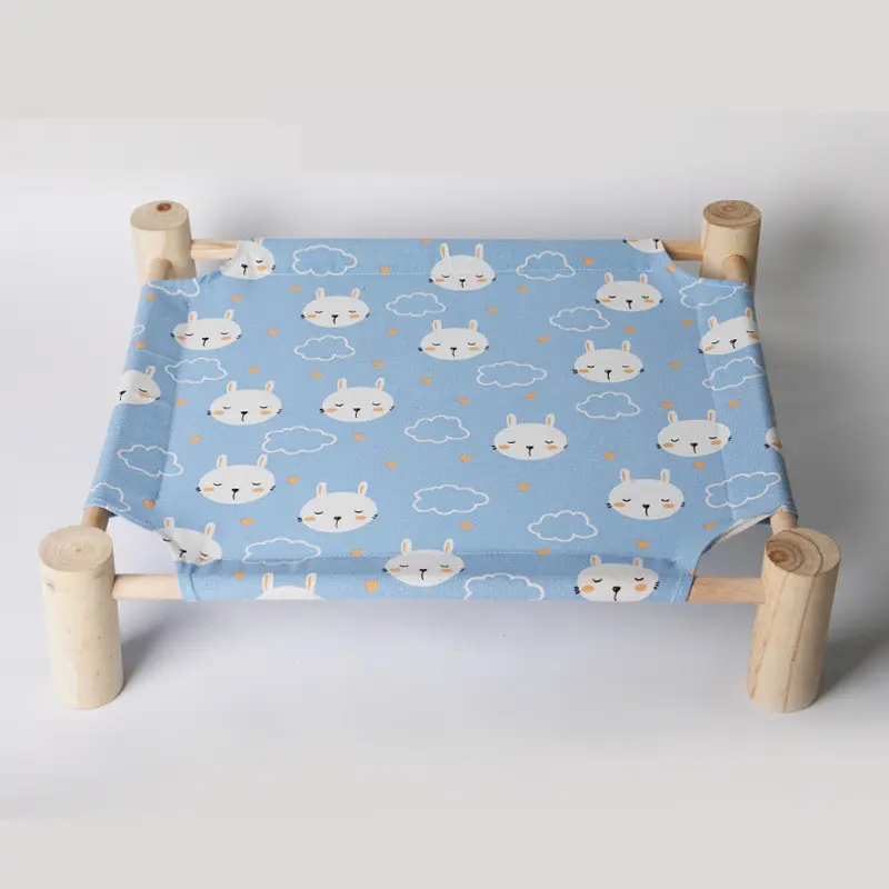 Removable And Washable Solid Wood Pet Dog