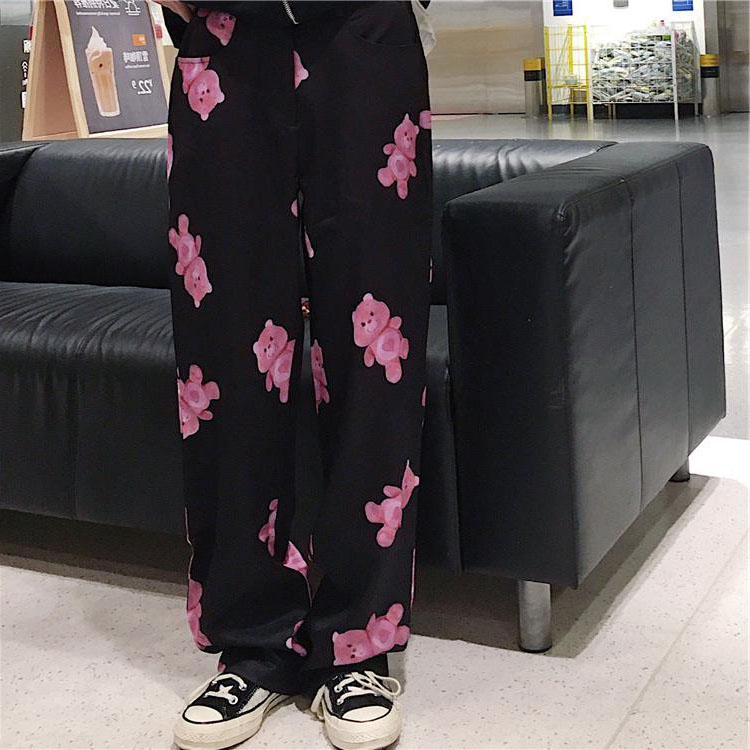 Wide Leg Casual Sports Pants