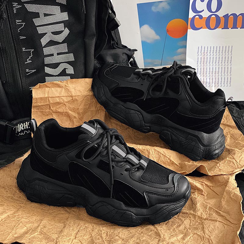 Кроссовки в сетку, повседневная обувь для папы с низким верхом, дышащая