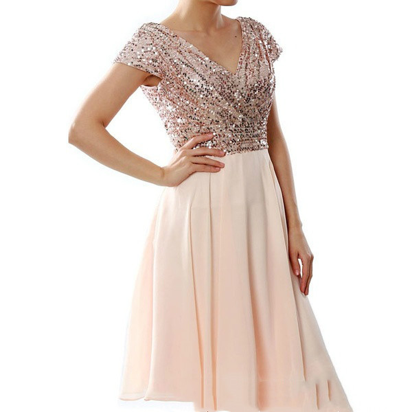 Dress Ladies Knee-Length Club Evening Dress Waist Dress Oversized Elegant Dress