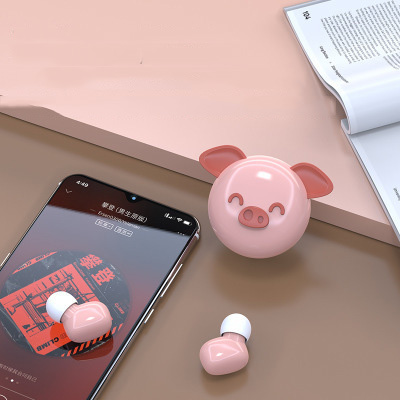 Bluetooth Headset With Touch Binaural Small Animal - Image 2