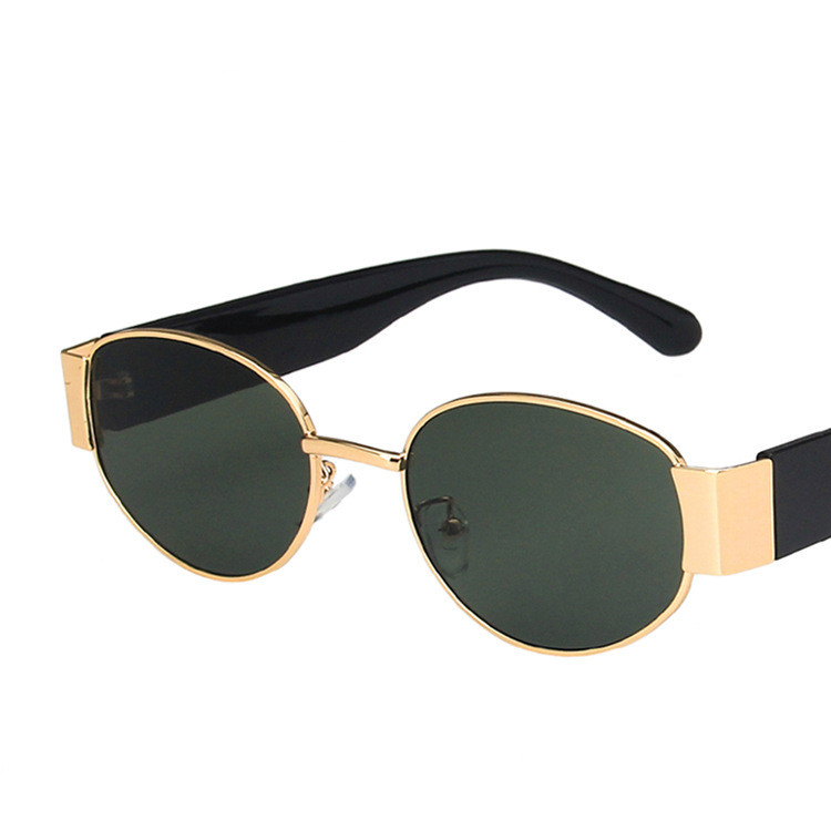 Title 4, European And American Oval Sunglasses Small Fra...