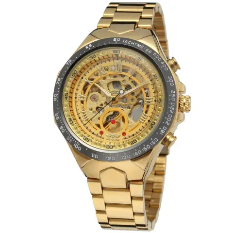 Personalized All-steel Hollow Automatic Mechanical Watch Fashion for Men