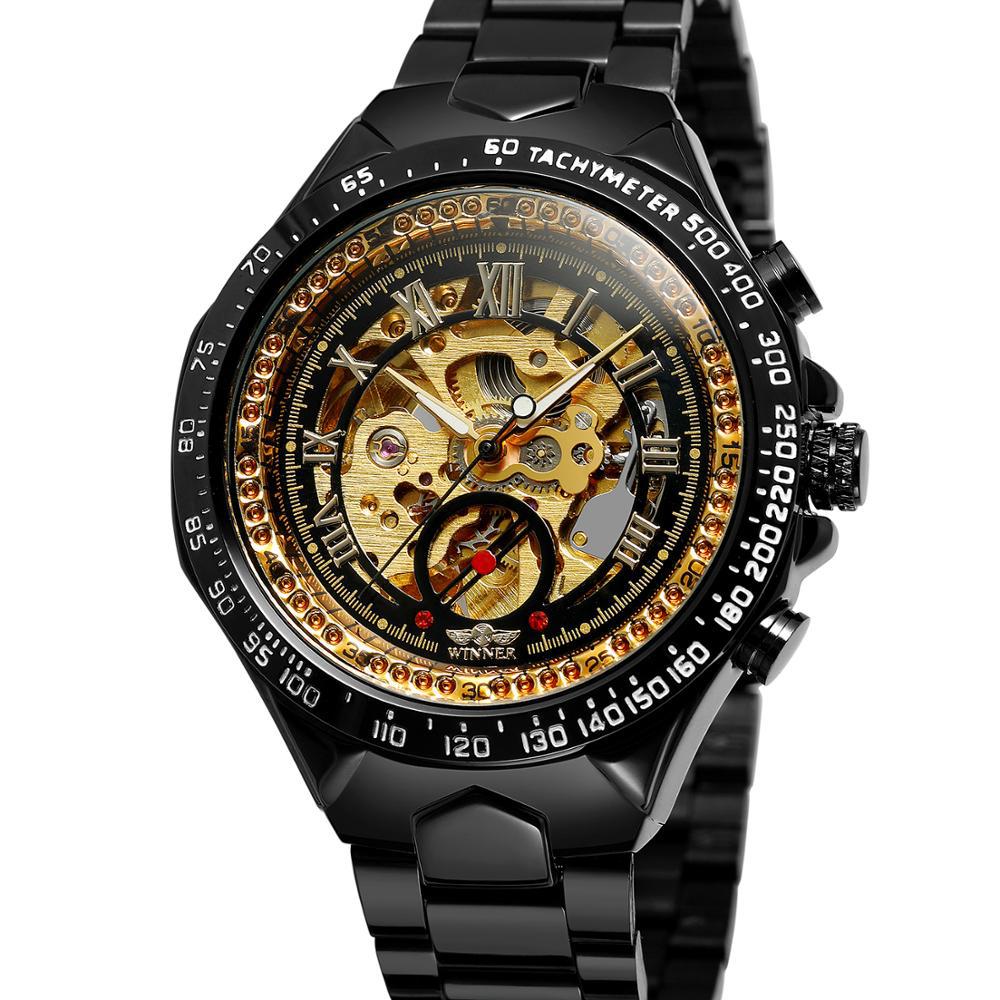 Hollow Automatic Mechanical Watch - Skeleton Dial, Luxury Men’s Timepiece - Picture 9 of 13