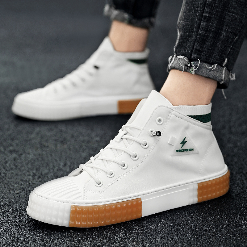 Title 3, Fashion White Shoes Trend Personality Leisure