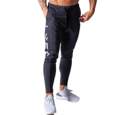 Running Training Cotton Slim-Fit Feet Pants