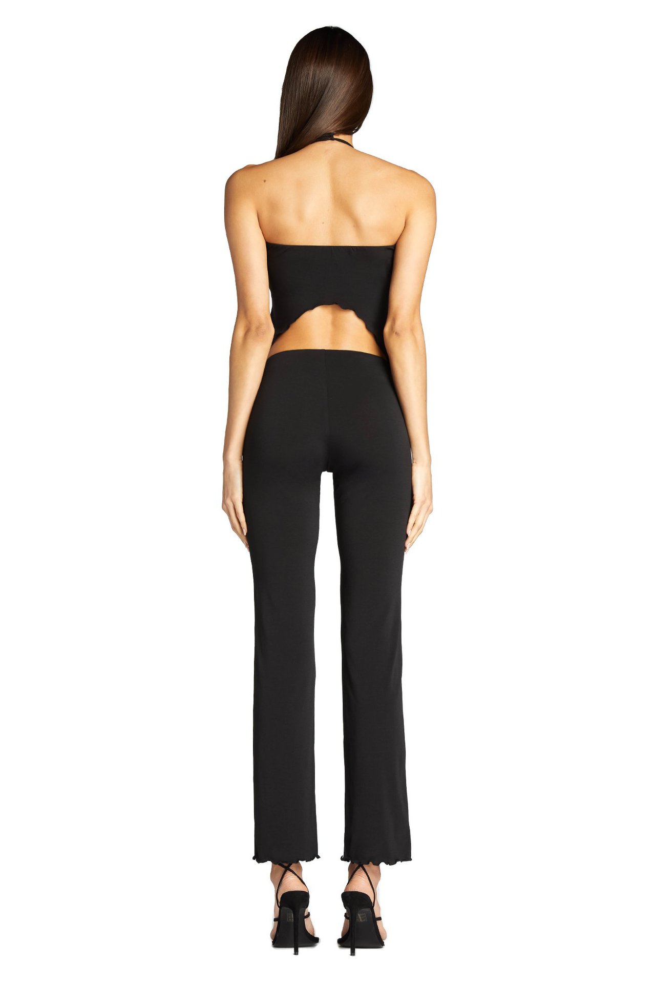 Pure Color Two Wear Umbilical Ears Hanging Neck Small Sling