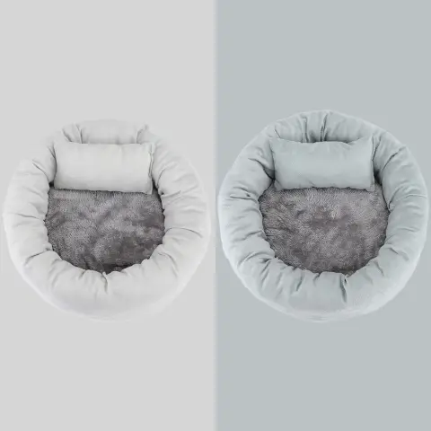 Cat and Dog Kennel Egg Tart Pet Nest Crystal
