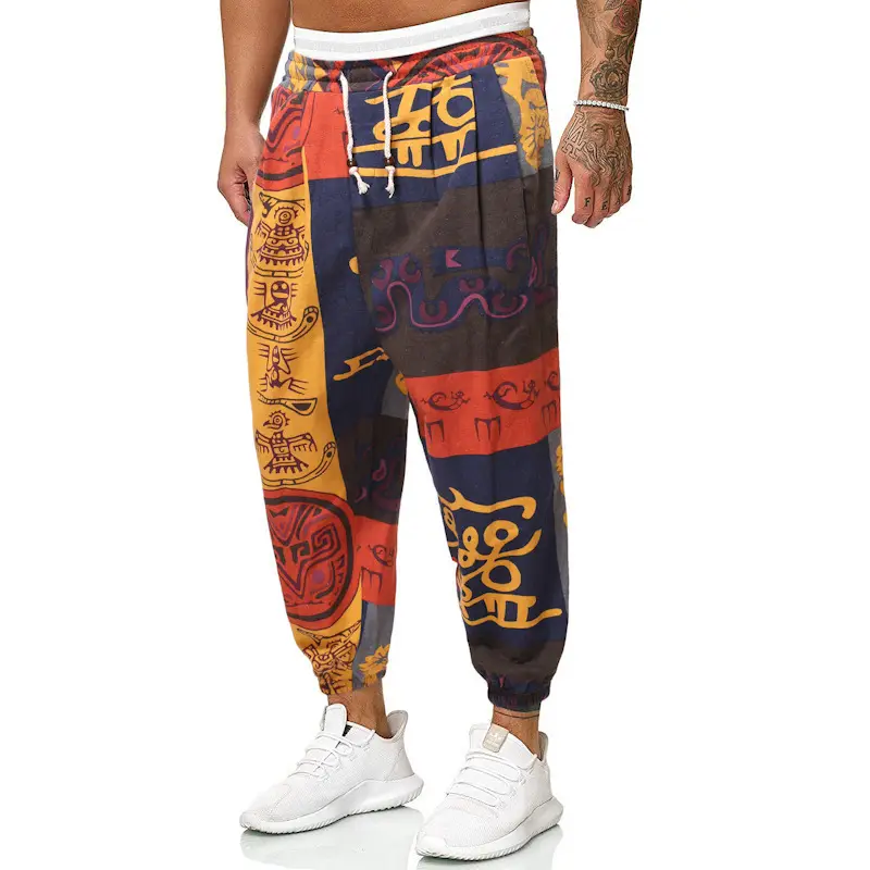 Japanese Loose Plus Size Big Crotch Pants