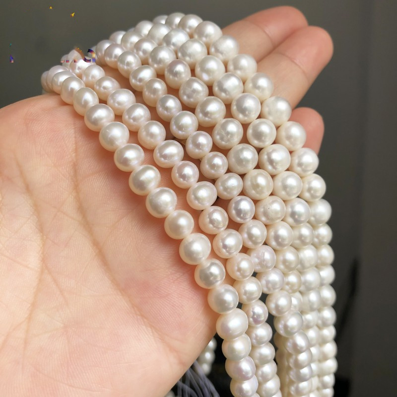 Natural Freshwater Pearl 7-8-9 Special-shaped Loose Beads