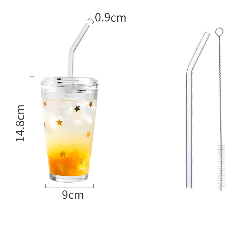 Fresh And Creative Portable Ins Style Juice Cup Summer Milk Tea Cup