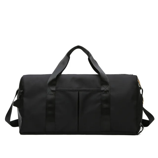 Wet and Dry Separation Bag Sports Gym Bag Female Swimming Bag Black - Shop at LoveMi