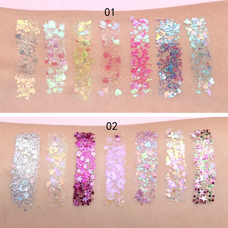 Face Jewels Eyeshadow Shimmer Pigment Body Eye