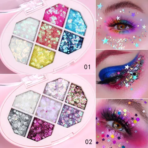 Face Jewels Eyeshadow Shimmer Pigment Body Eye Glitter Sequin