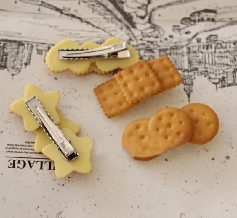 Cute Yuansu Cute Biscuit Hairpin