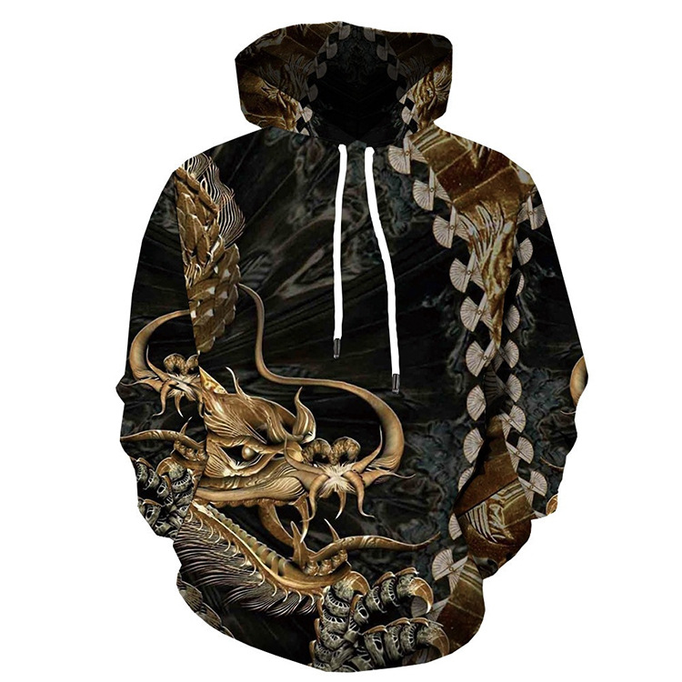 Title 2, 3D-Hoodie mit Lightning-König der Löwen