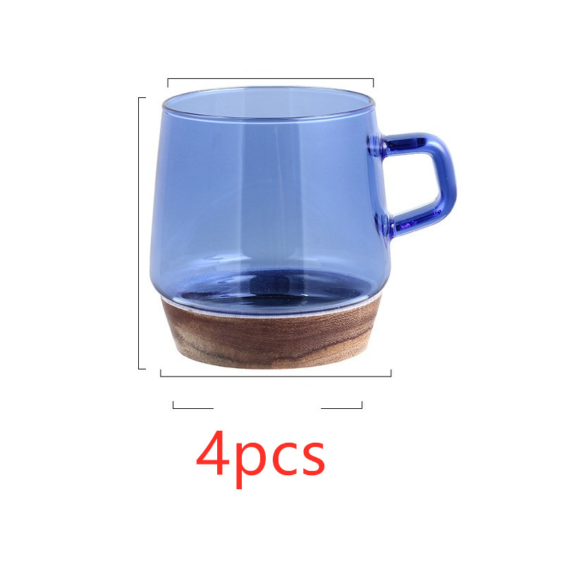 Nordic ins simple high borosilicate color glass