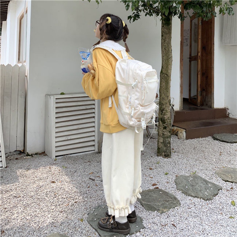 Corduroy Slacks College Style Cute Cropped Bloomers