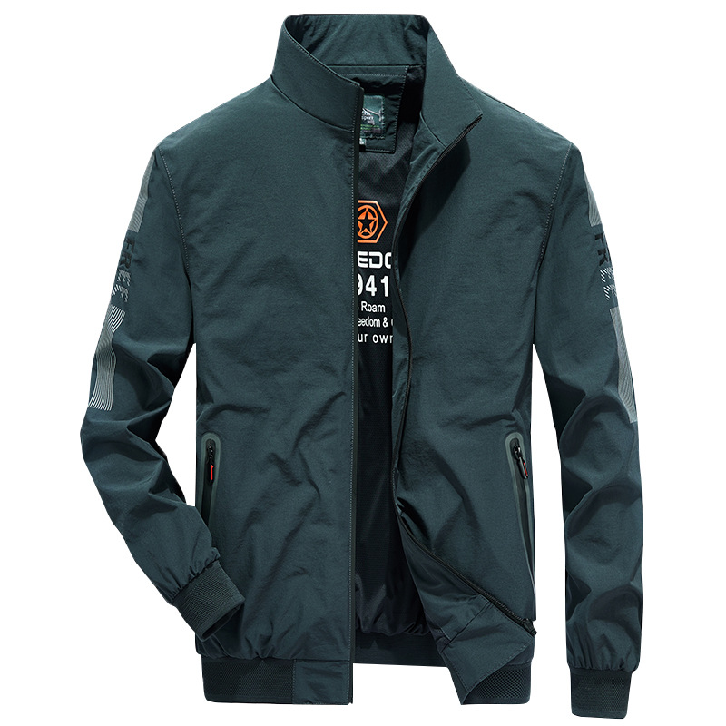Stretch Casual Outdoor Sports Stand-Up Collar Jacket