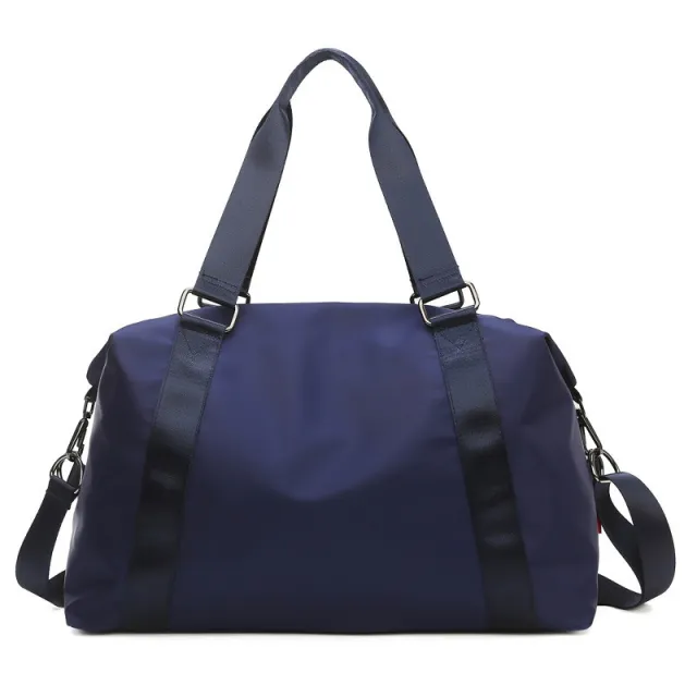 Pure Color Large capacity Fitness Sports Travel Leisure Shoulder Bag Blue - Shop at LoveMi